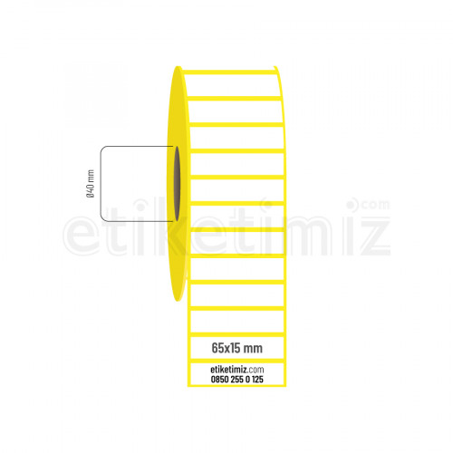 65x15 mm Termal Etiket