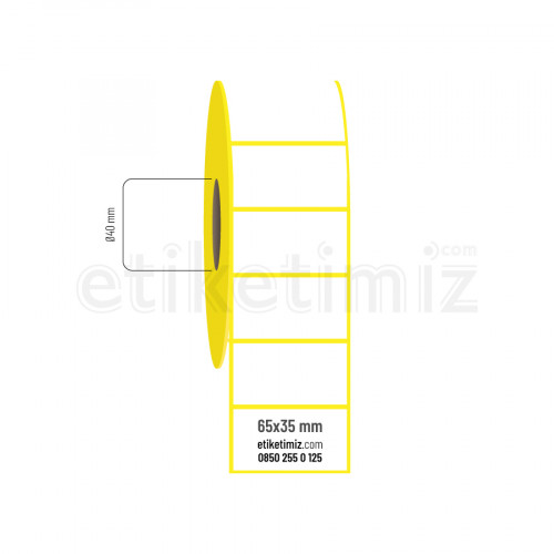 65x35 mm Termal Etiket